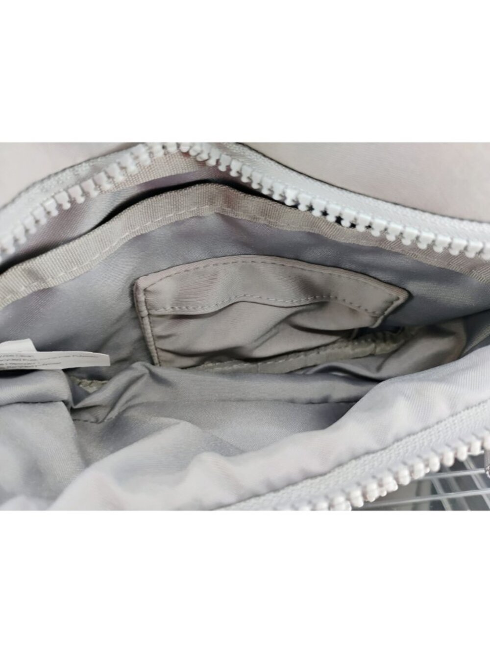 All in Motion Small Beige Crossbody Waist Bag With Adjustable Strap - Picture 7 of 9